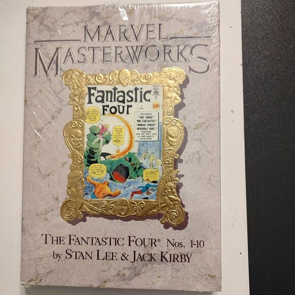MARVEL MASTERWORKS VOL 2 THE FANTASTIC FOUR VOL 1 GOLD LEAF SEALED NEVER OPENED